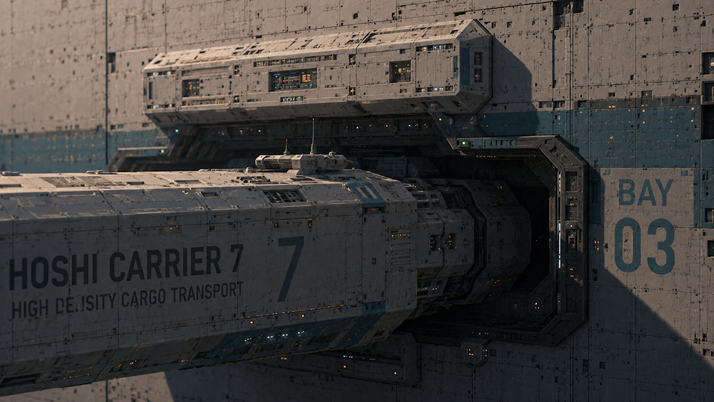 HOSHI Carrier 7 — acoplado al ARK